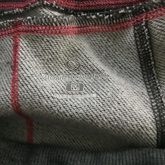 Moving Comfort Athletic‎ Shorts Drawstring Size Medium Grey Pink - Picture 5 of 7